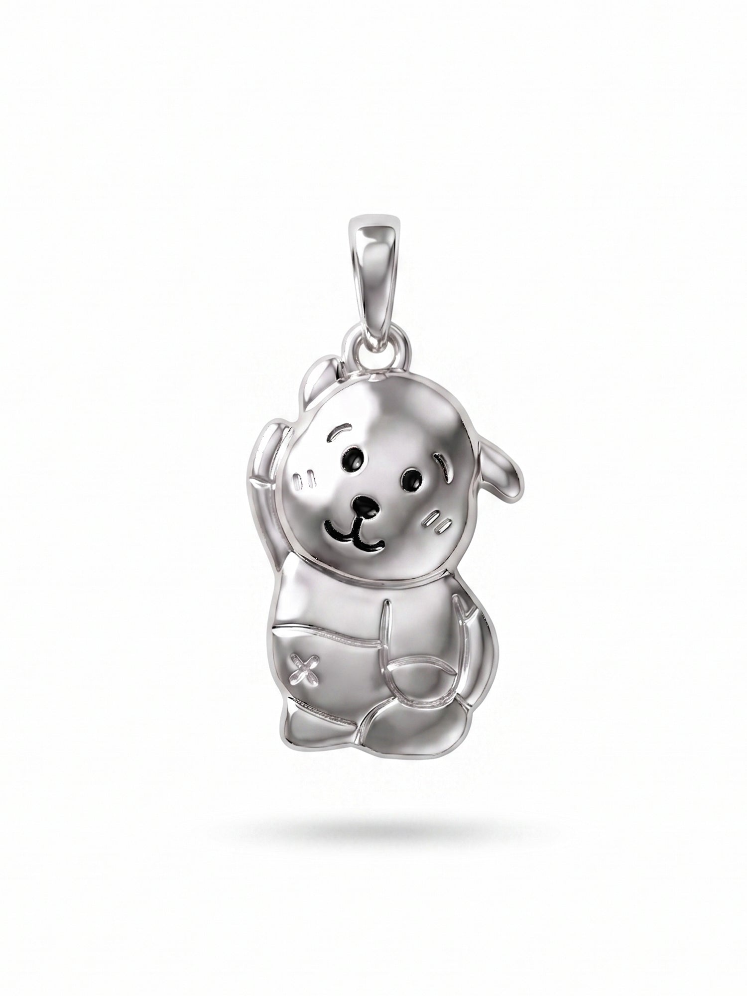 Kids Waving Puppy Pendant