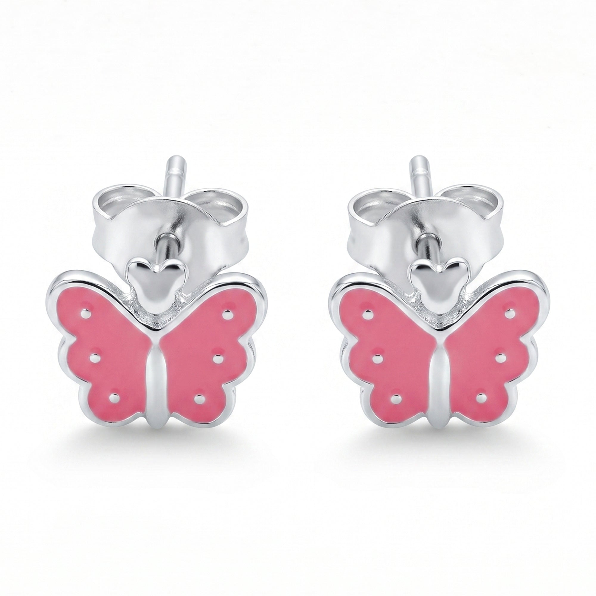Enamel Butterfly Studs