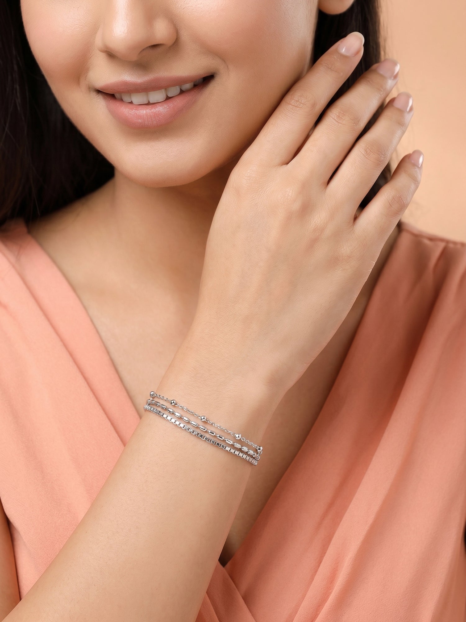 Trinity Layered Bracelet