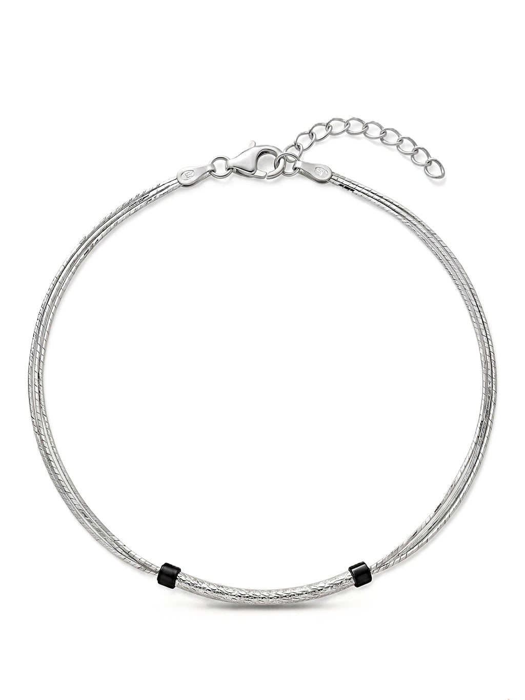 Triple-Strand Stardust Nazaria Anklet