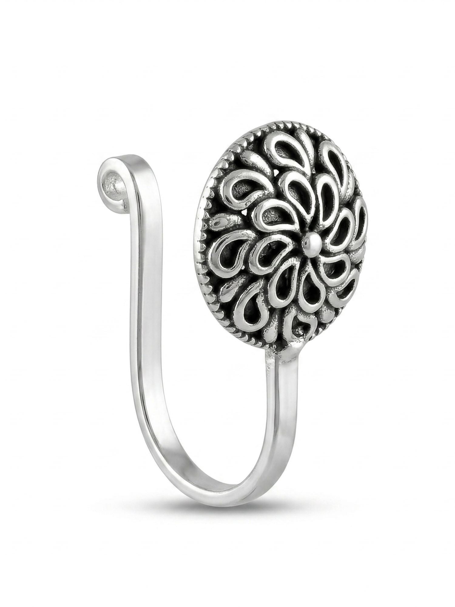 Paisley Vortex Nose Pin