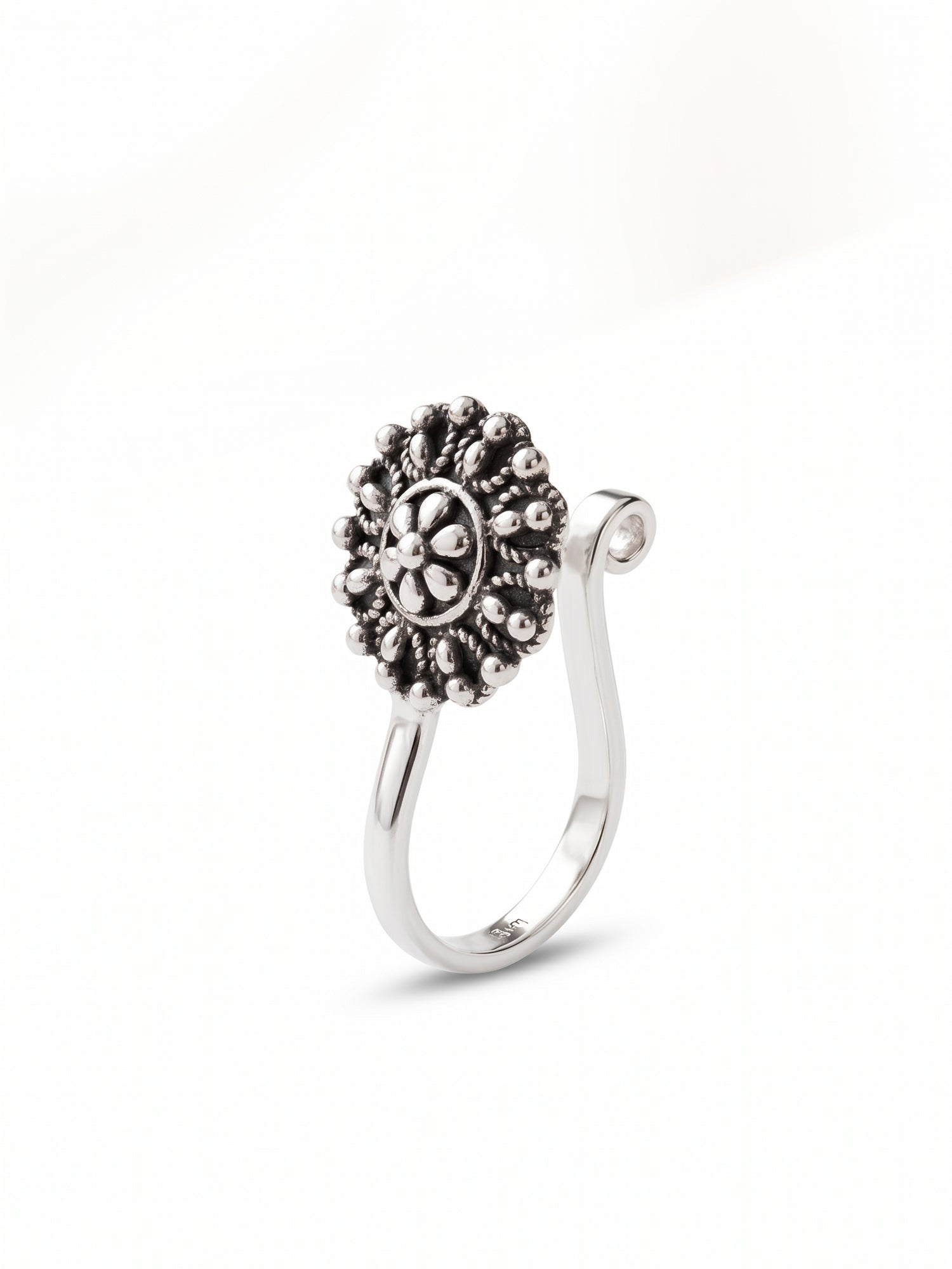 Vintage Sunburst Clip-On Nose Ring
