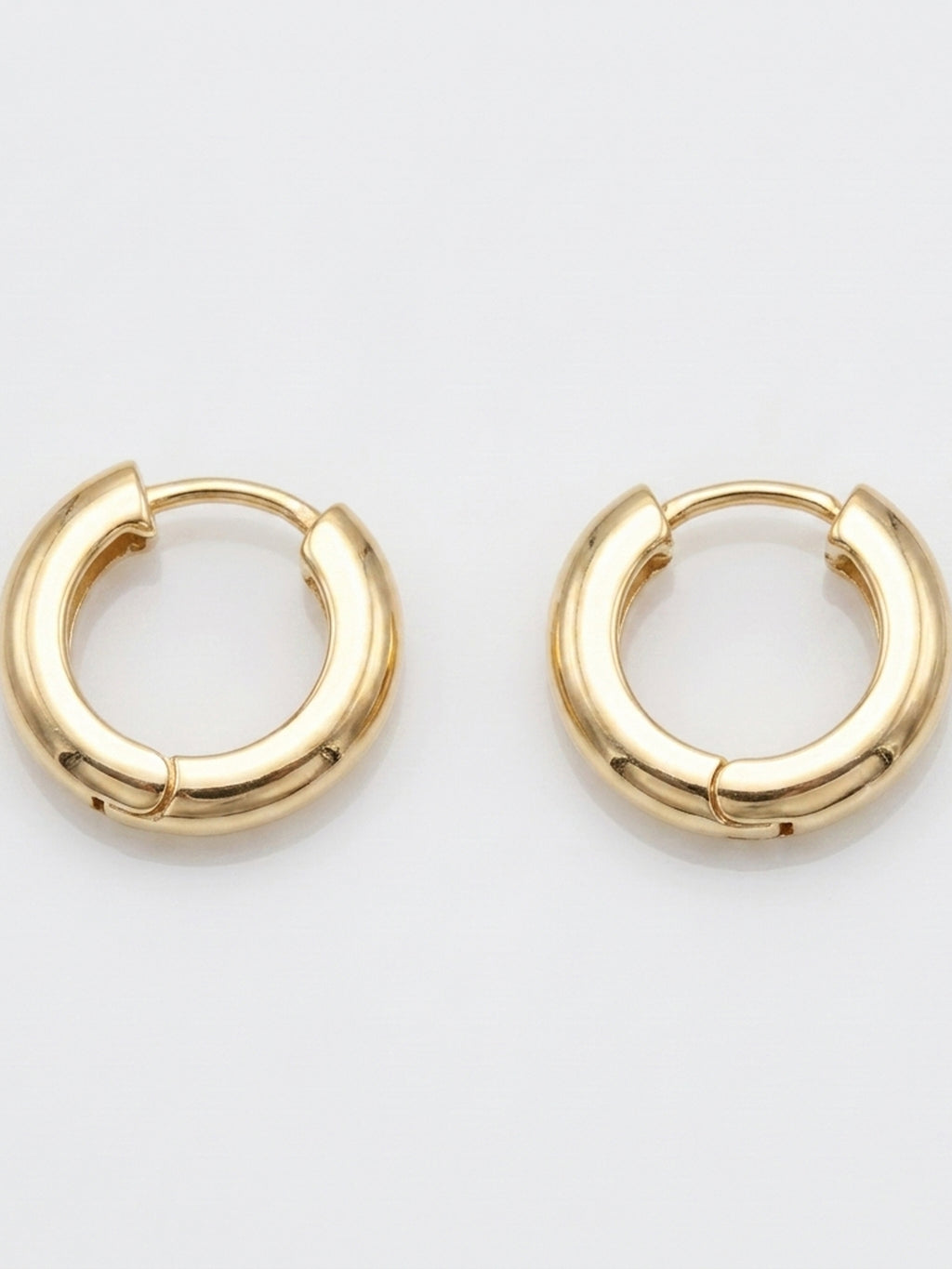 Gilded Ribbon Hoops