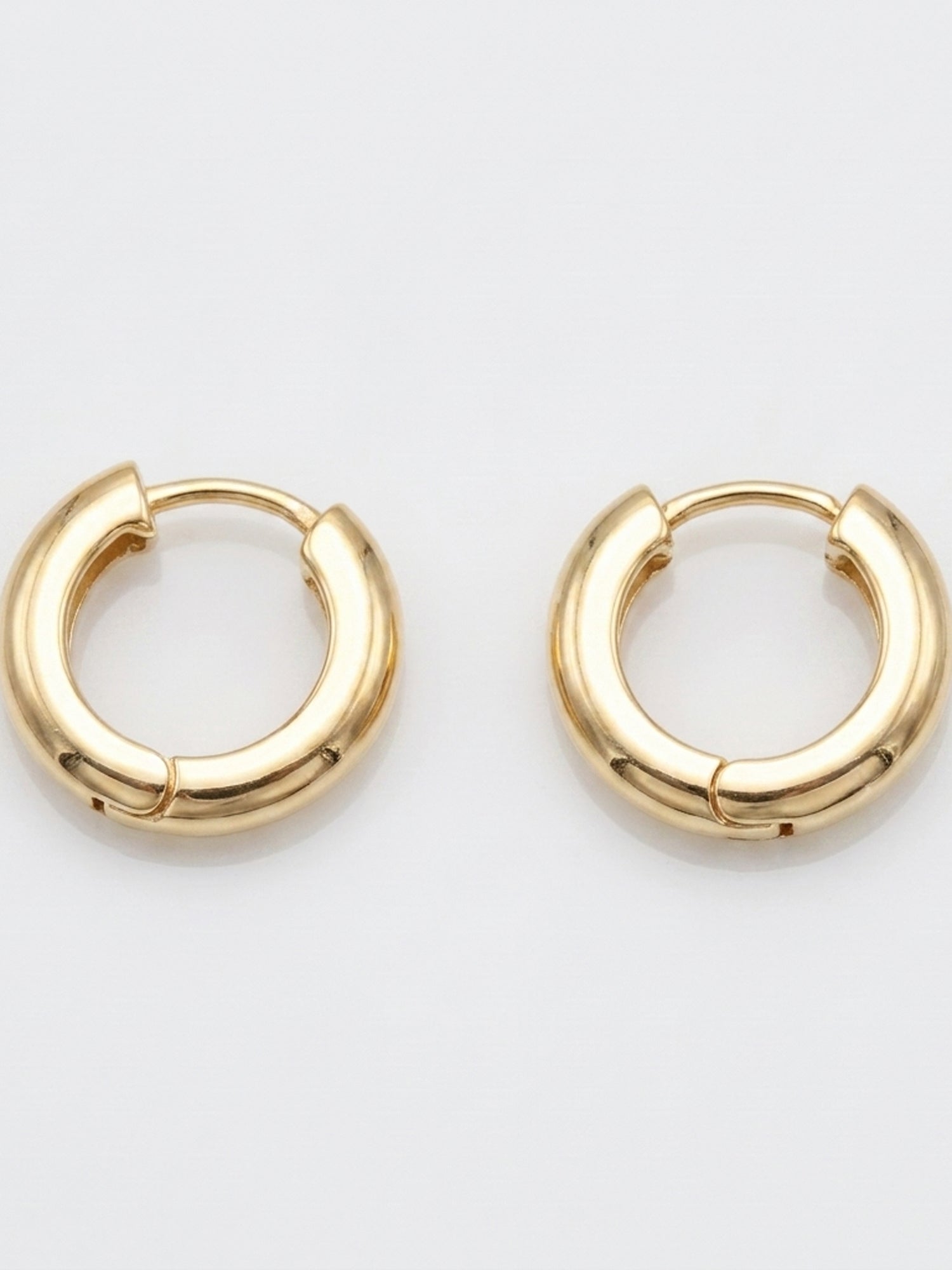 Gilded Ribbon Hoops