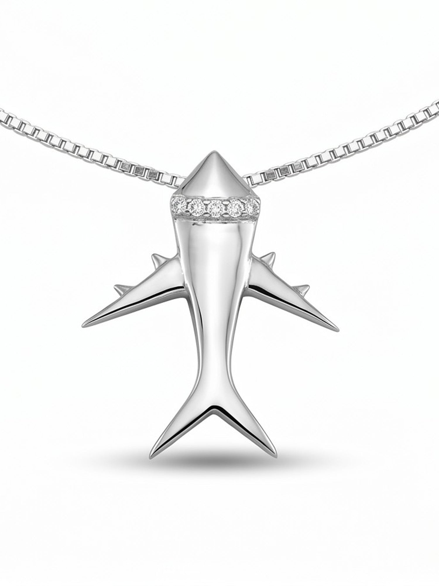 Kids Airplane Pendant Necklace