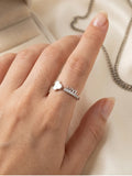 Love Blossom Bypass Ring