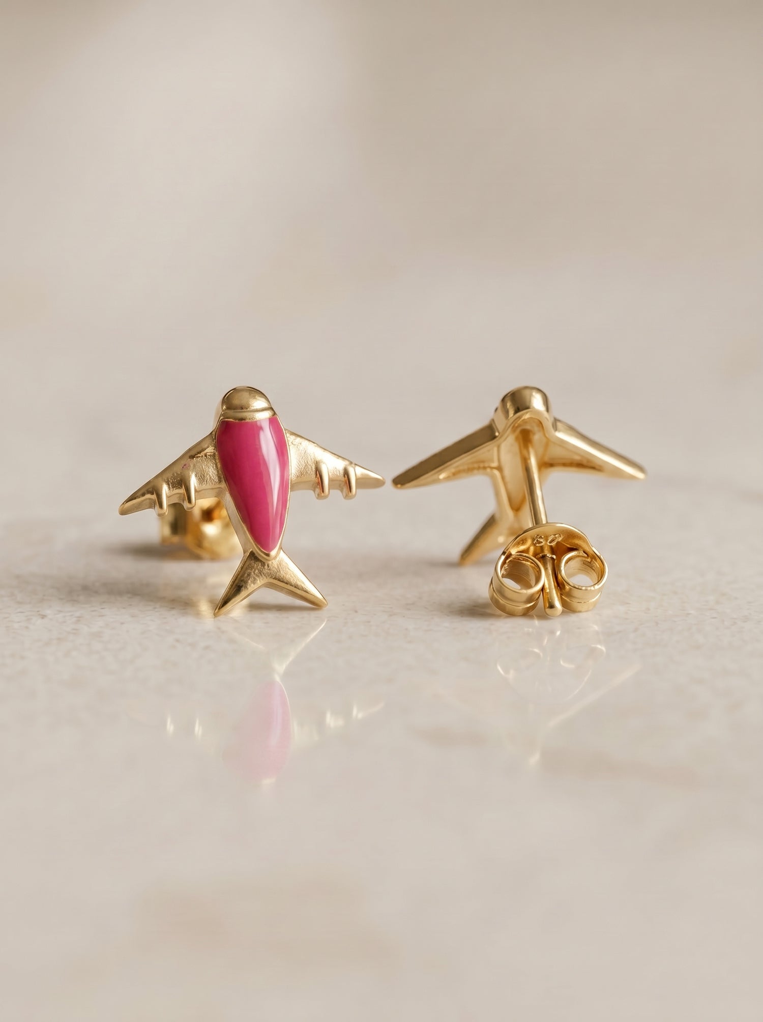 Sky-High Adventure Plane Studs