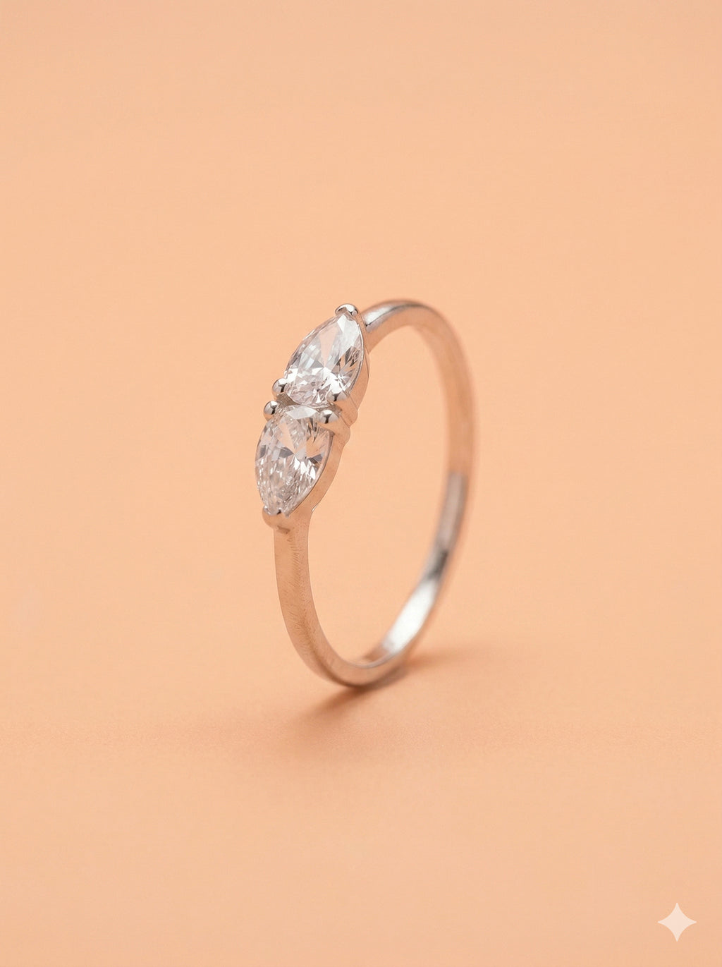 Double Marquise Bloom Ring