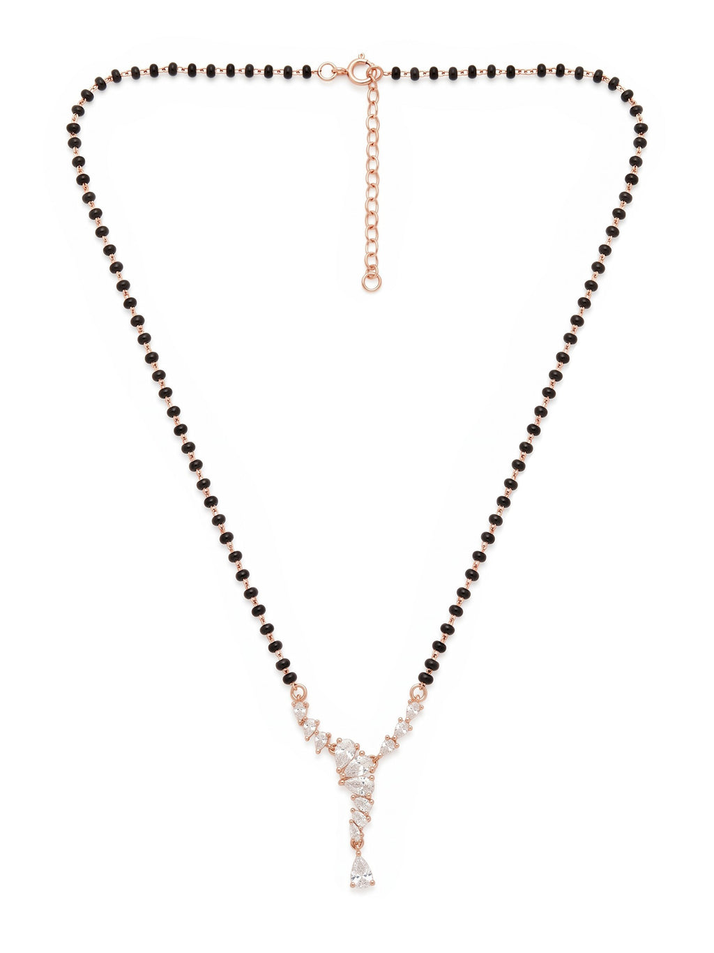 The Celestial Cascade Rose Gold Mangalsutra