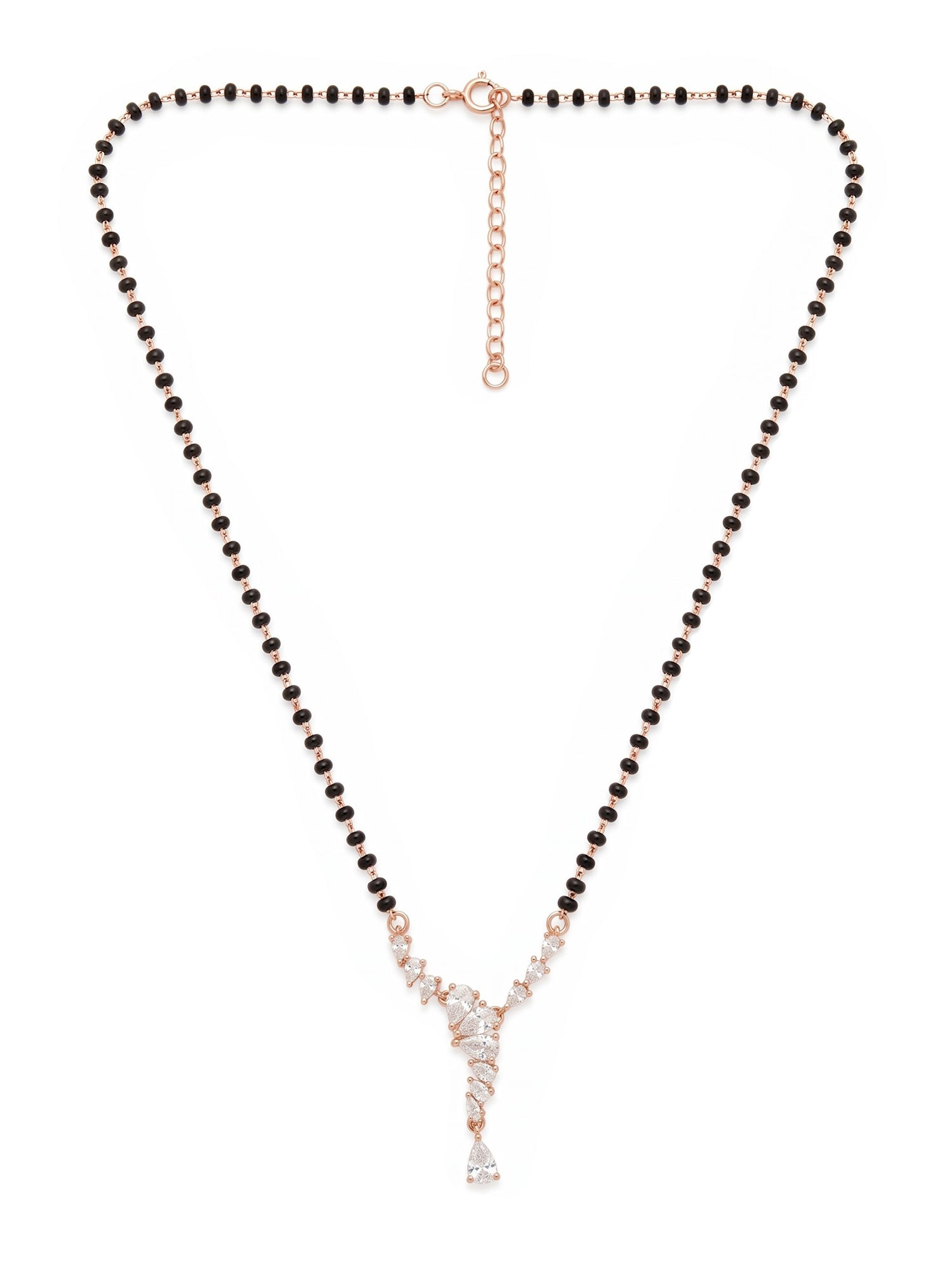 The Celestial Cascade Rose Gold Mangalsutra