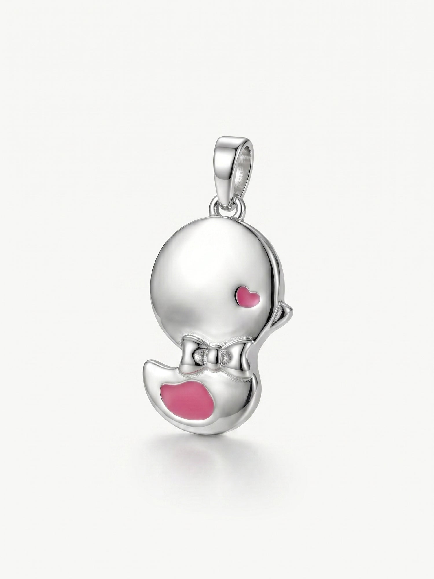 Kids Sweet Pink Duckling Pendant