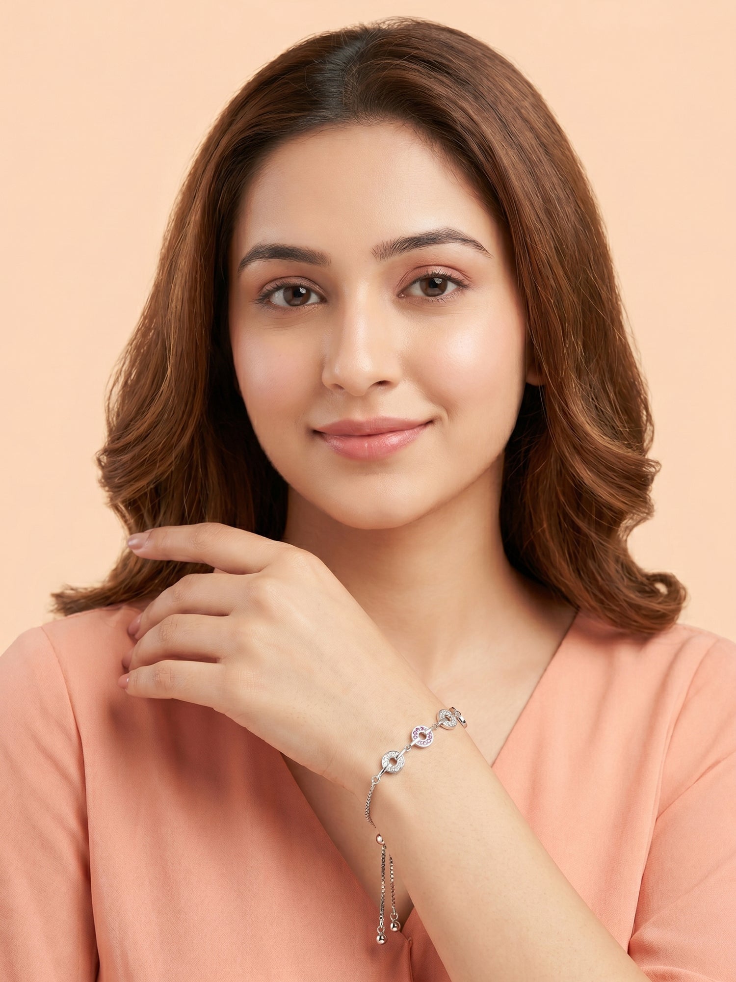 Radiant Orbit Bolo Bracelet