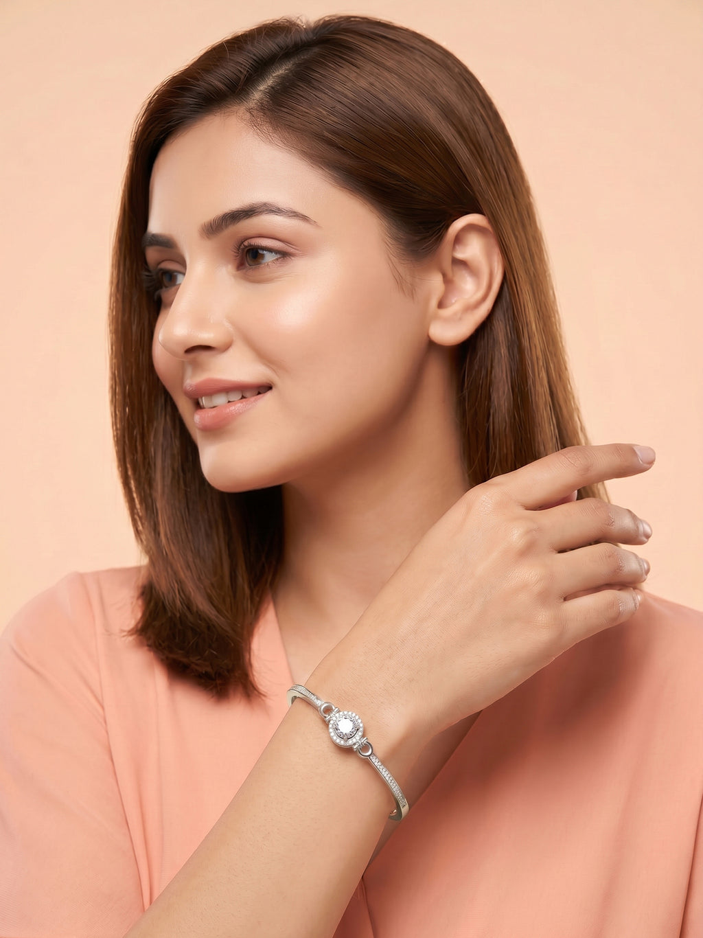 Aurelia Halo Bangle