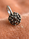 Sunburst Filigree Nose Pin