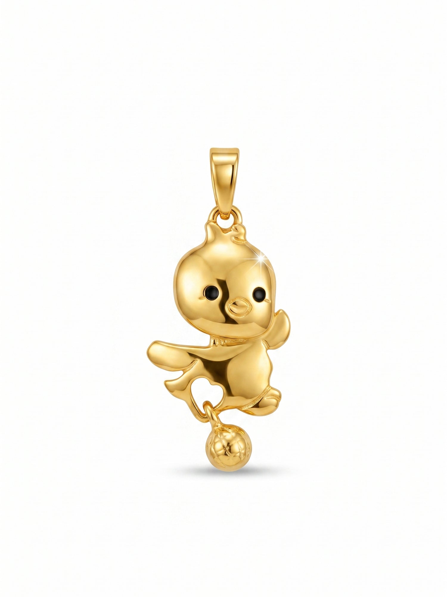 Chubby Chick Pendant Necklace for Kids