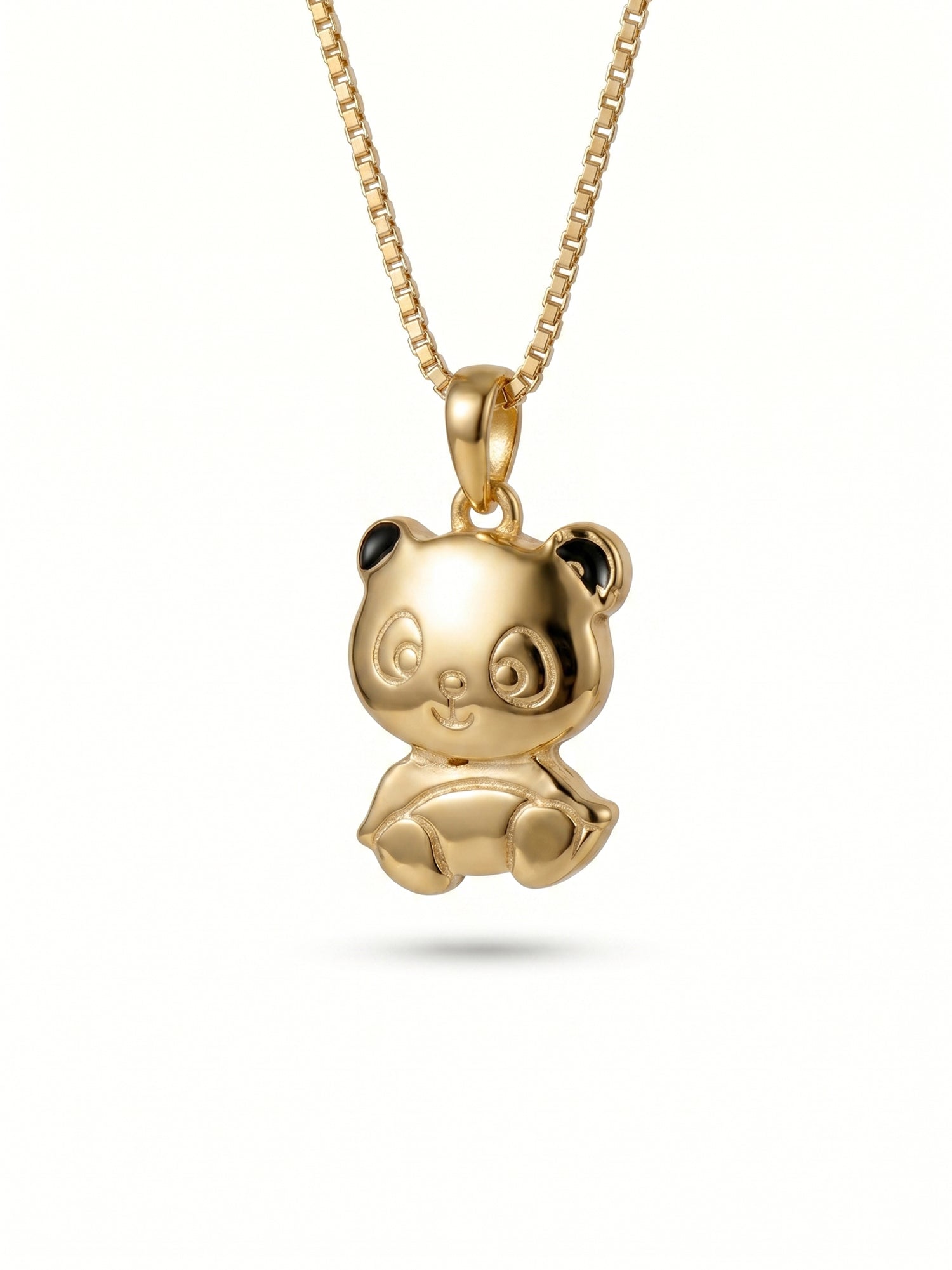 Chubby Panda Pendant Necklace for Kids