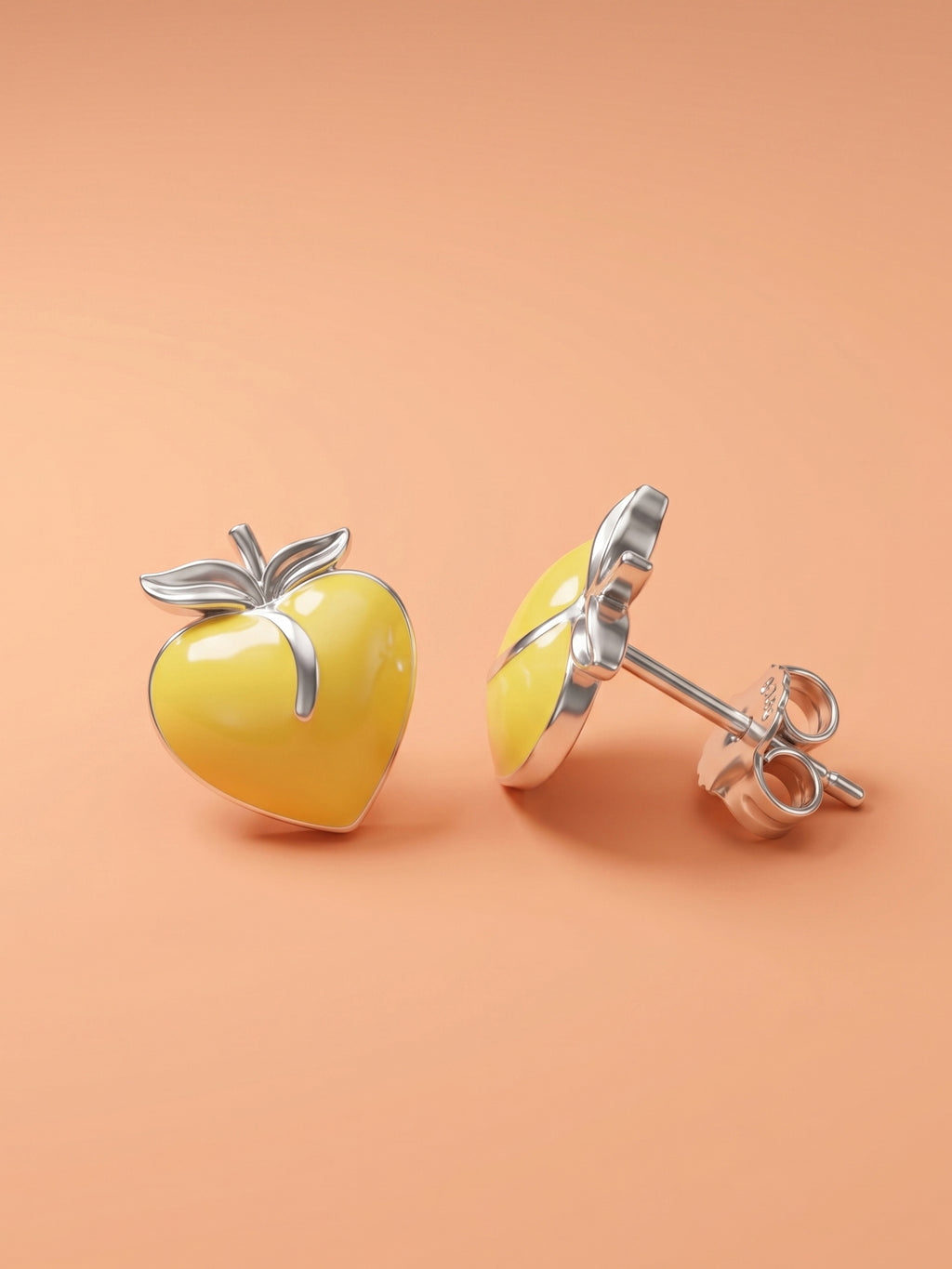 Vibrant Yellow Mango Studs