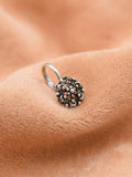 Braided Blossom Nose Pin in 925 sterling silver — 925 Siller