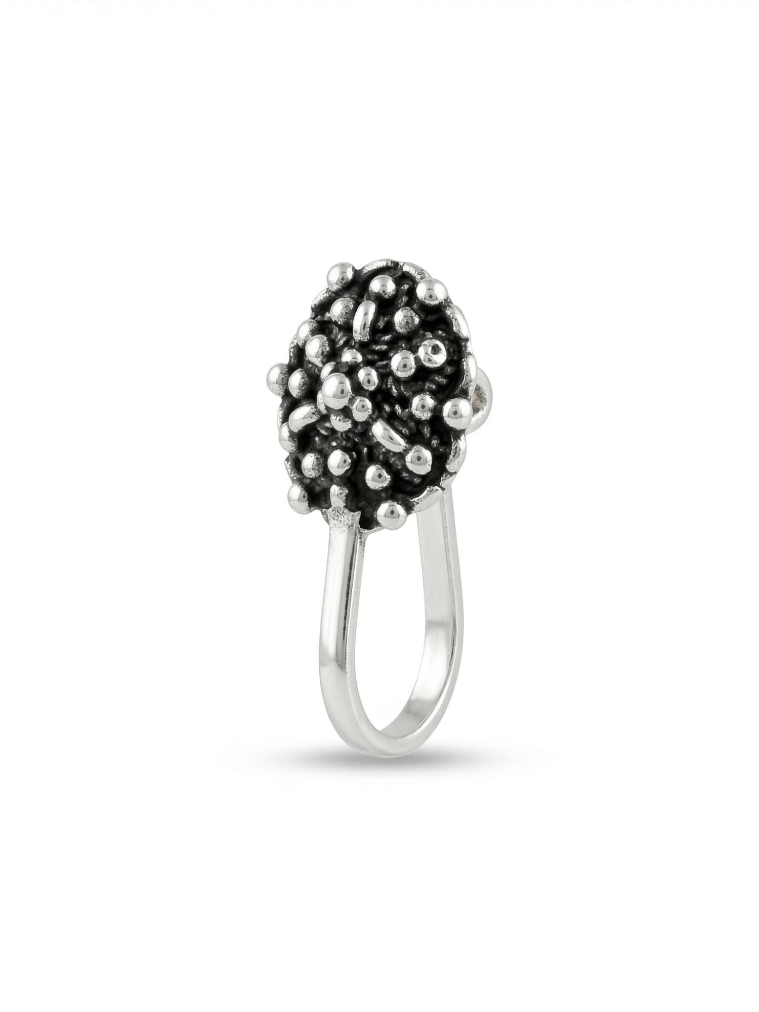 Textured Orb Nose Pin