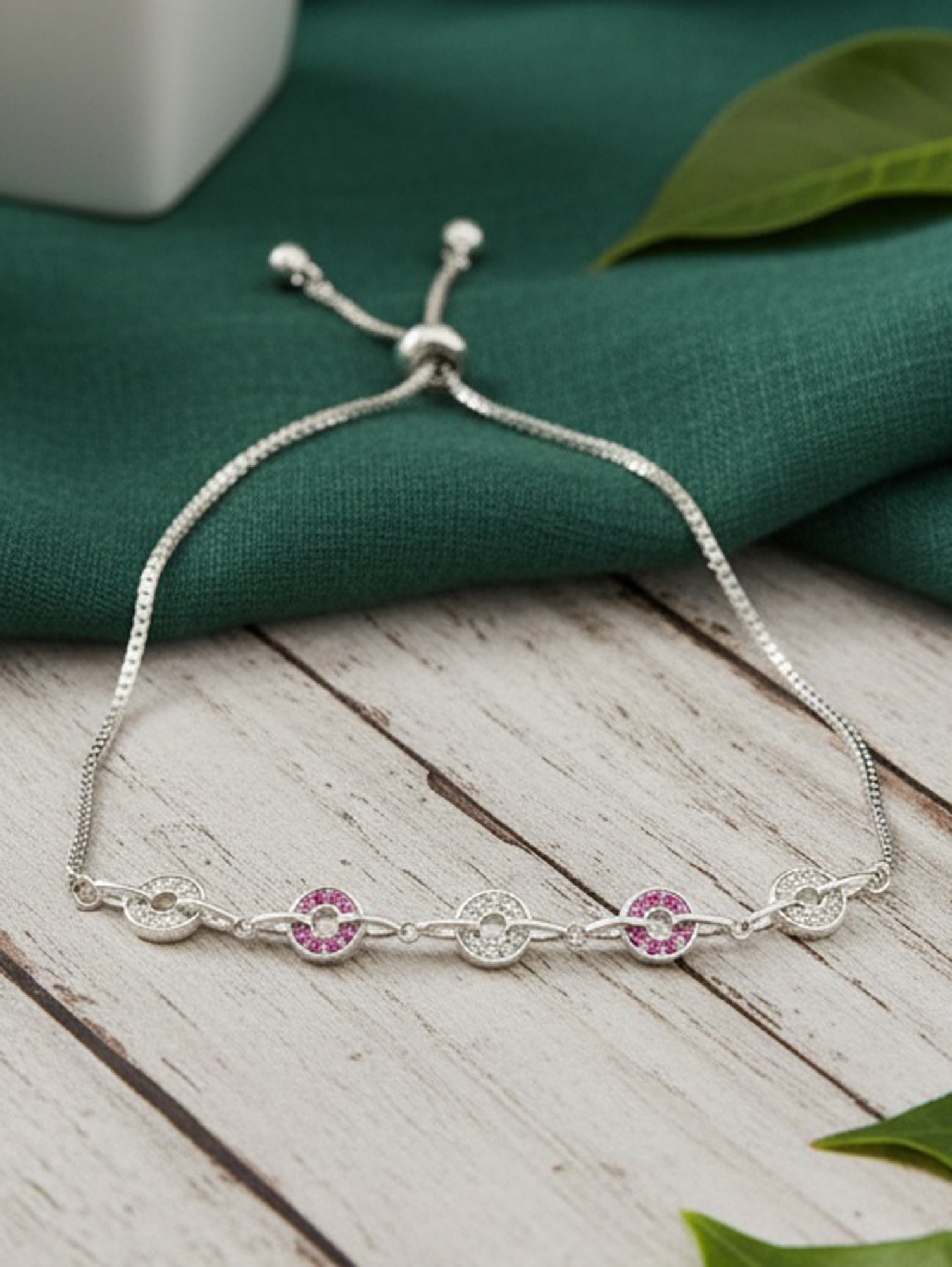 Radiant Orbit Bolo Bracelet