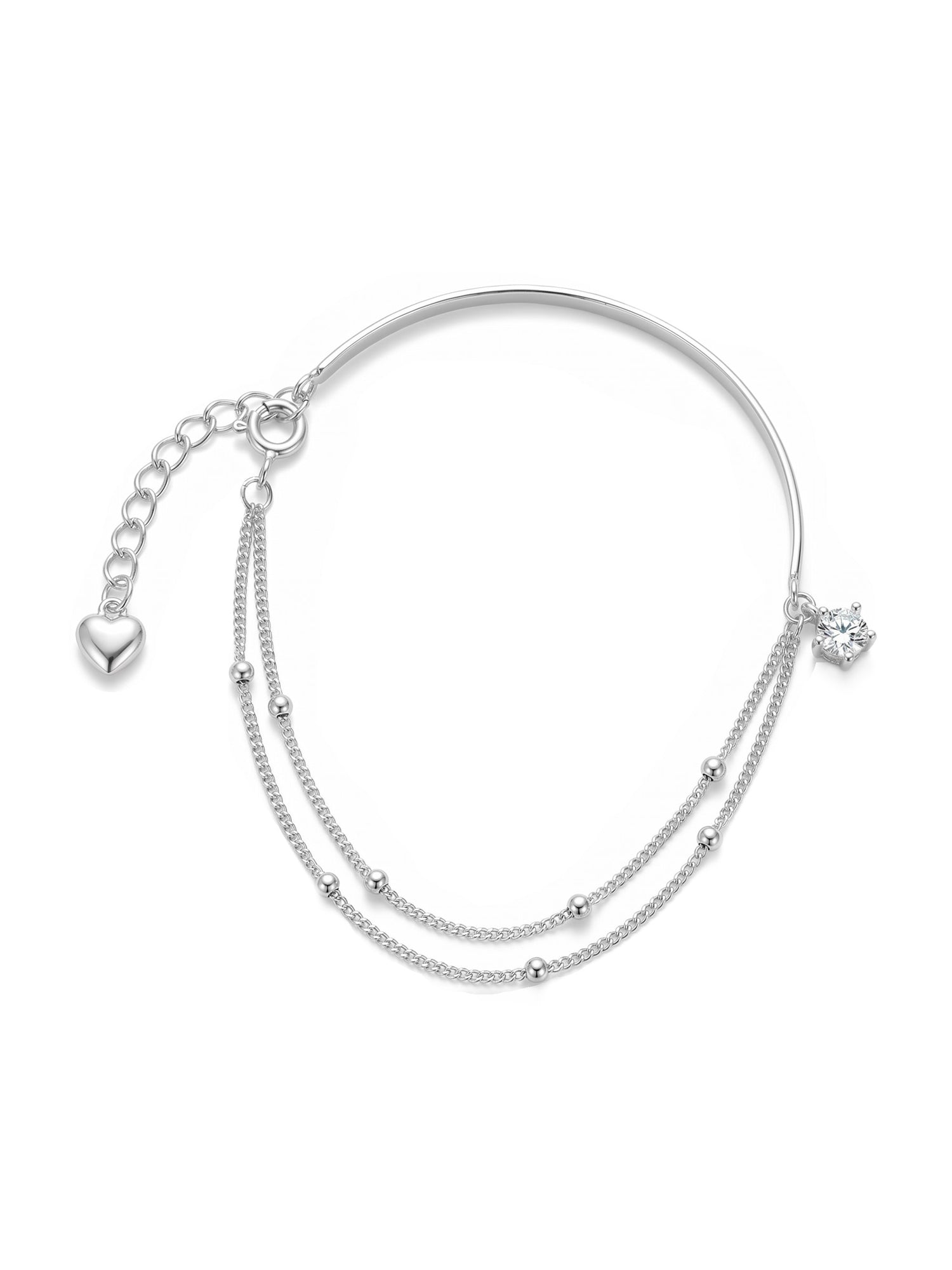Celestial Waltz Silver Bracelet