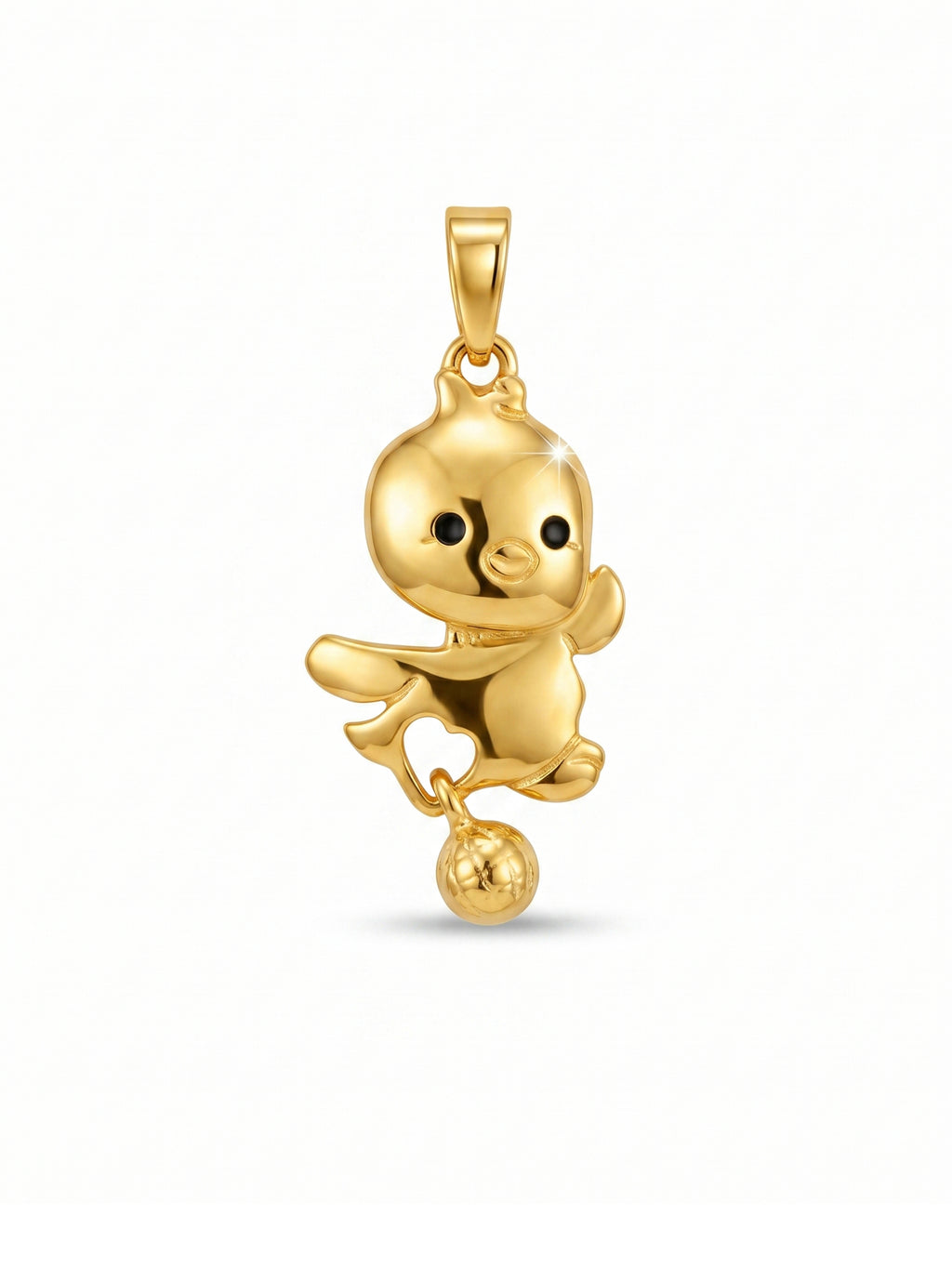 Chubby Chick Gold Pendant