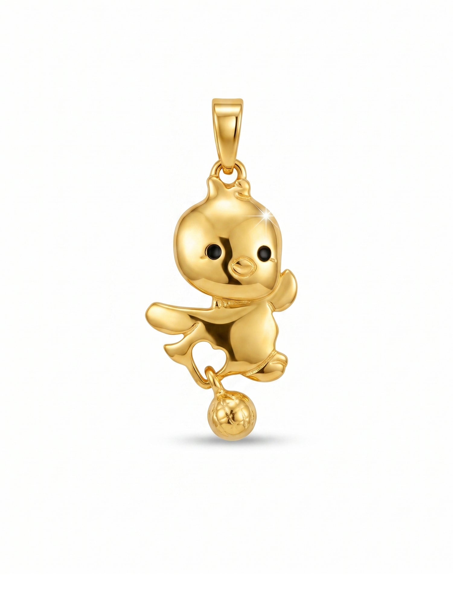 Chubby Chick Gold Pendant