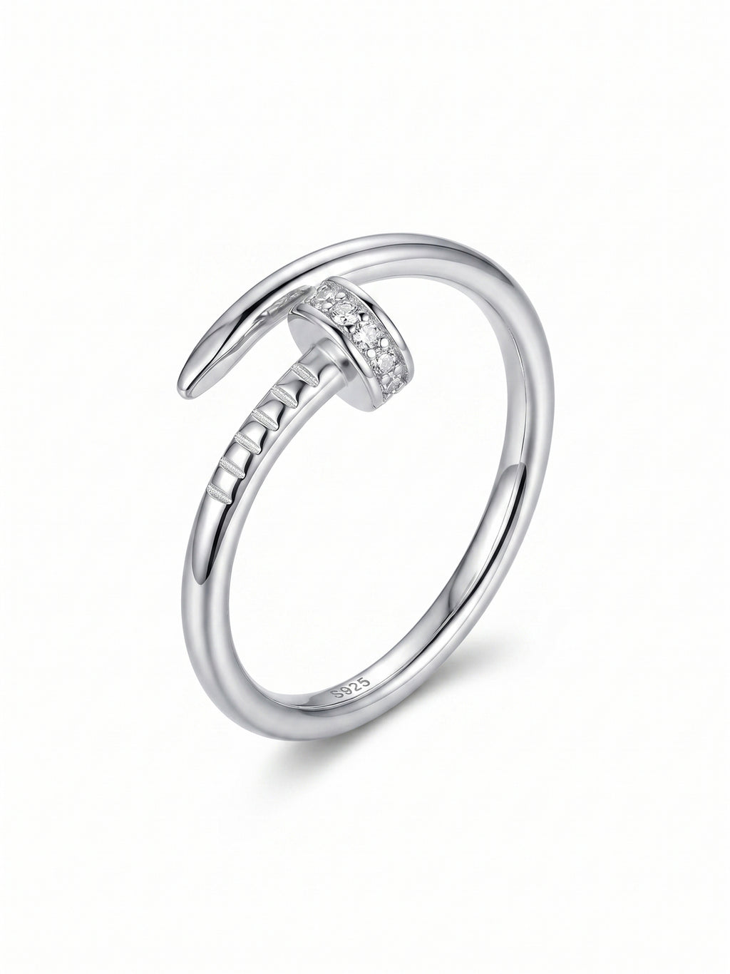 Sovereign Spiral Nail Ring