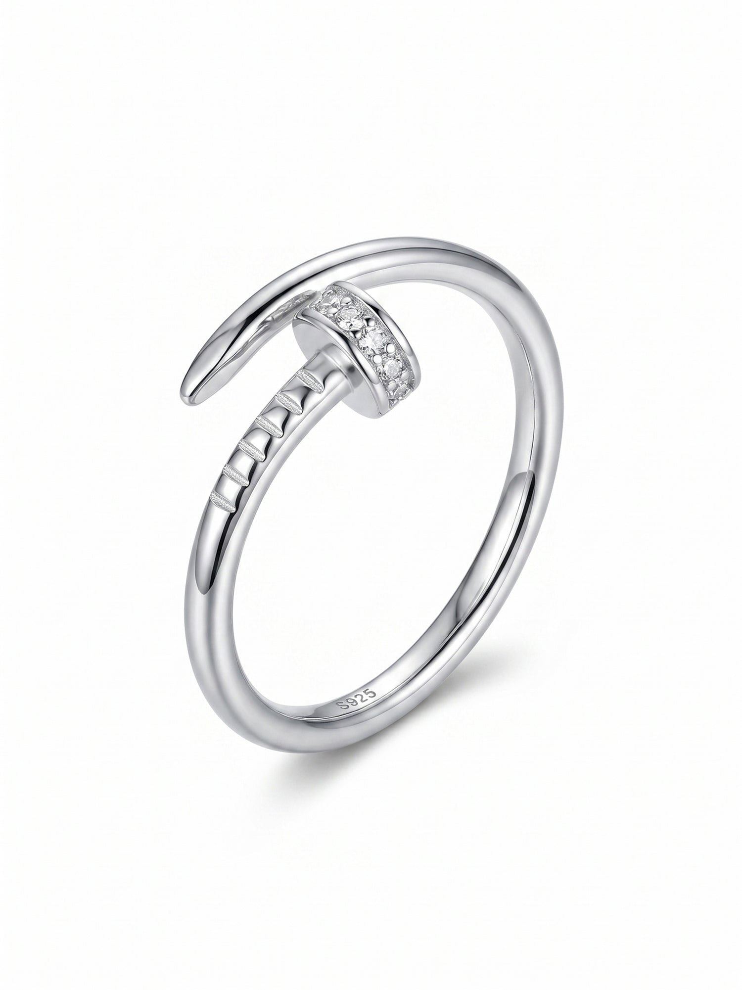 Sovereign Spiral Nail Ring