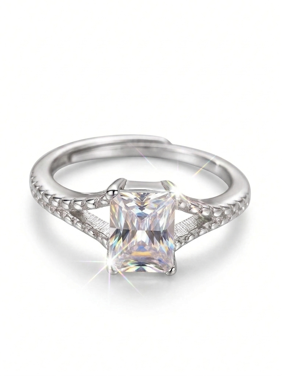 Radiant Solitaire Ring