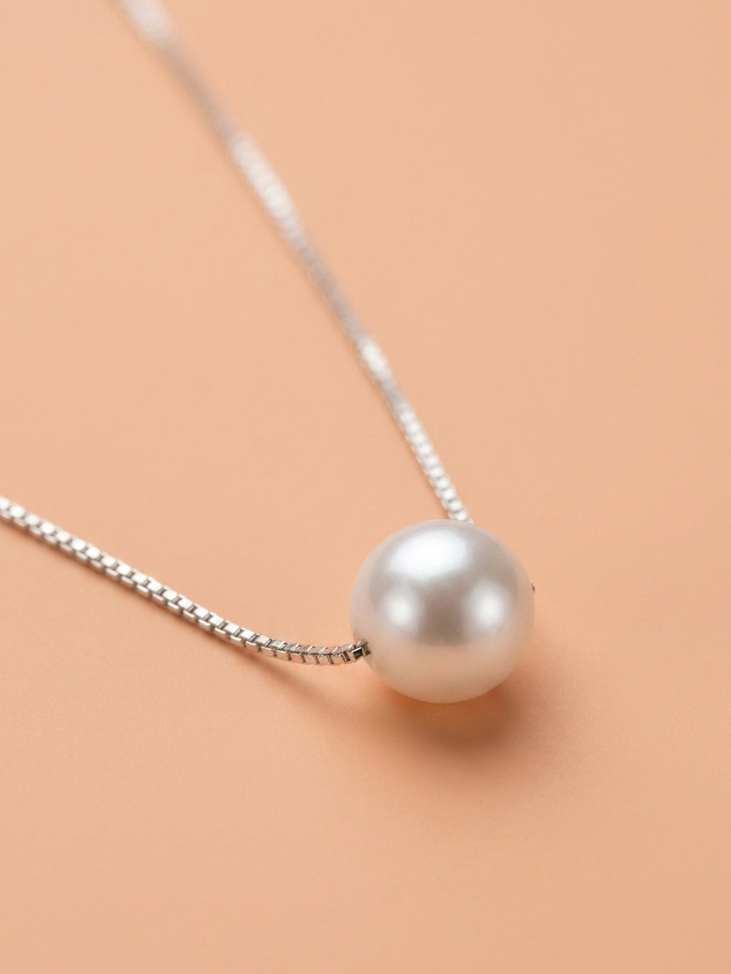 Levitating Pearl Pendant