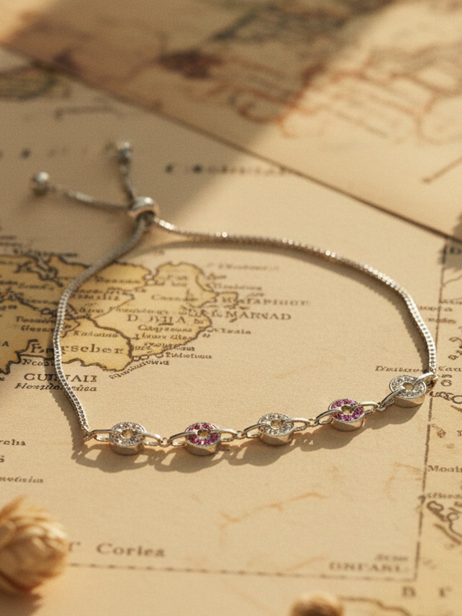 Radiant Orbit Bolo Bracelet