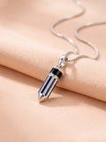Kids Miniature Pencil Enamel Pendant Necklace