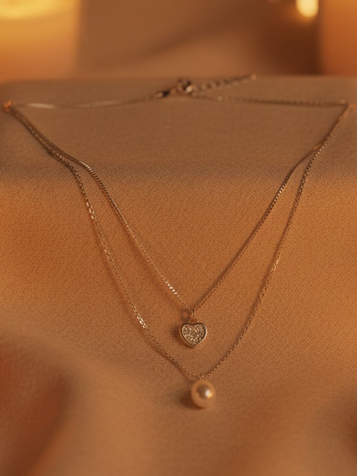 Celestial Duo Layered Pendant