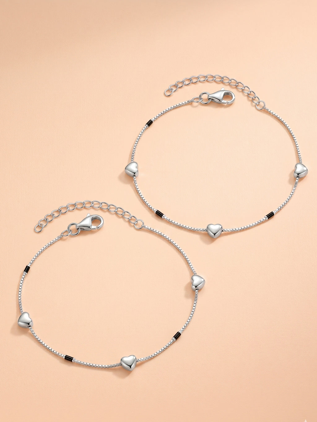 Eternal Heartbox Nazaria Anklet Pair