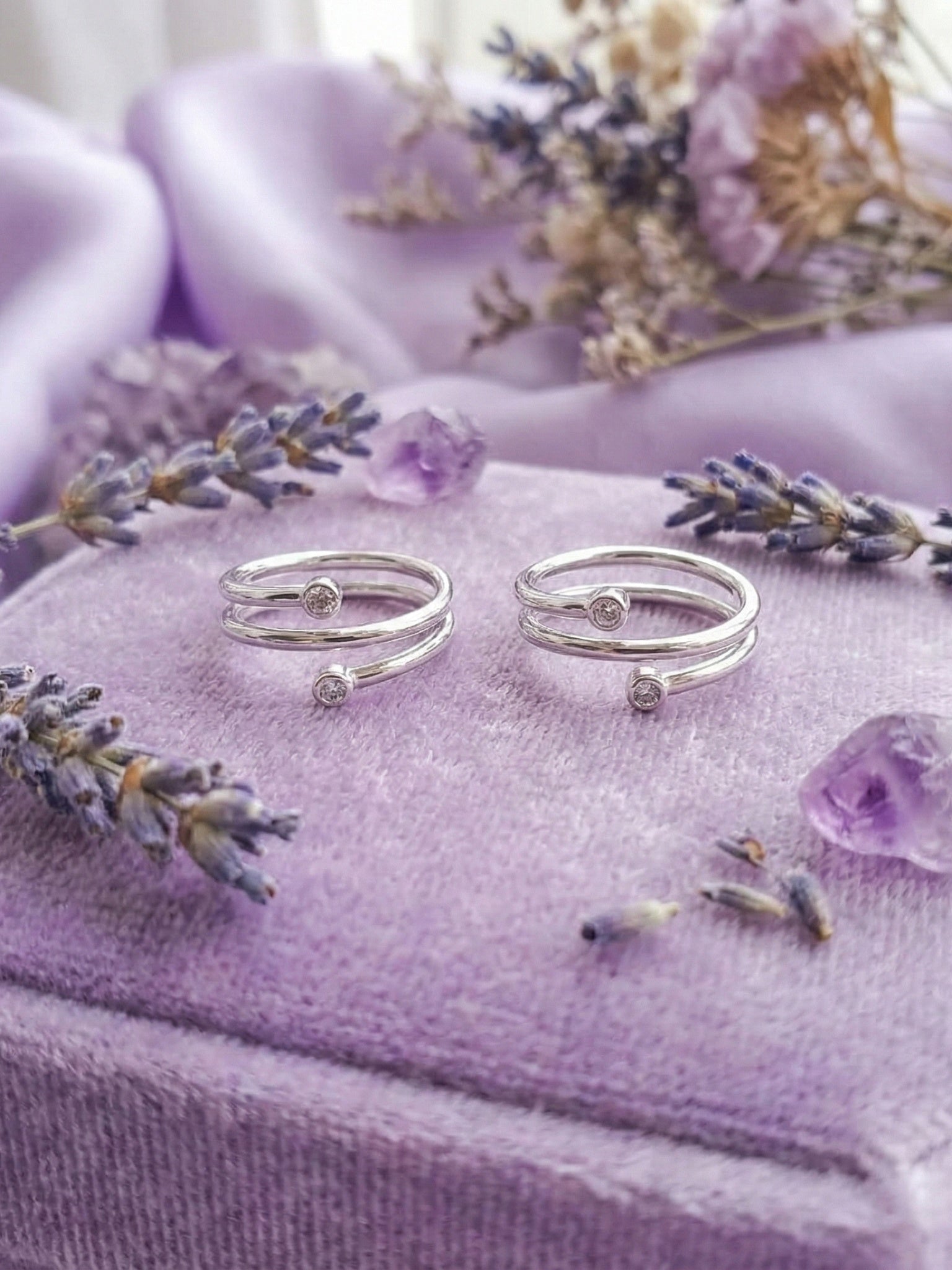 Serene Spiral Toe Ring