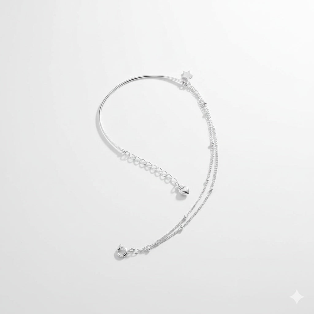 Celestial Waltz Silver Bracelet