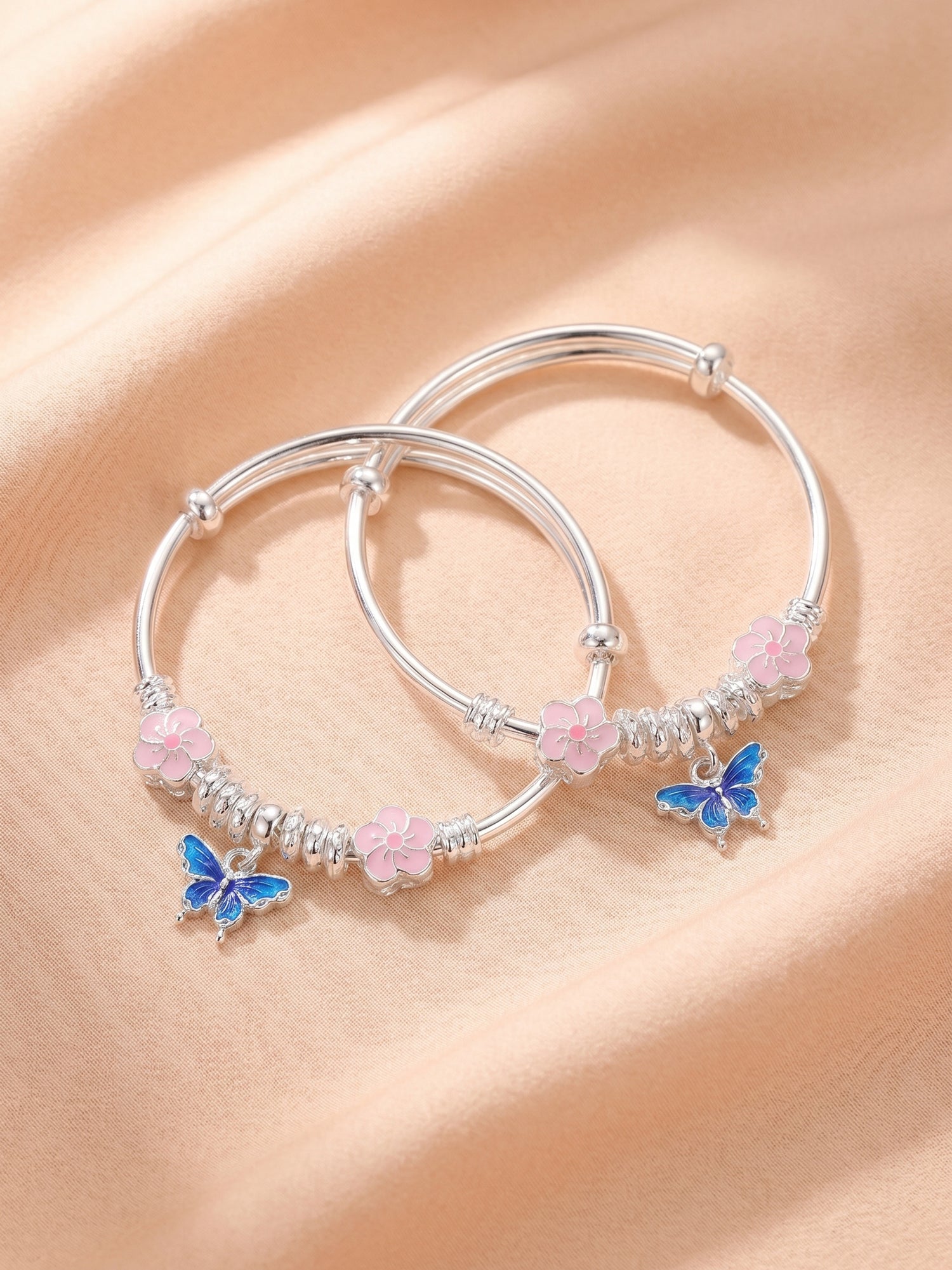 Garden Butterfly Kids Bangles