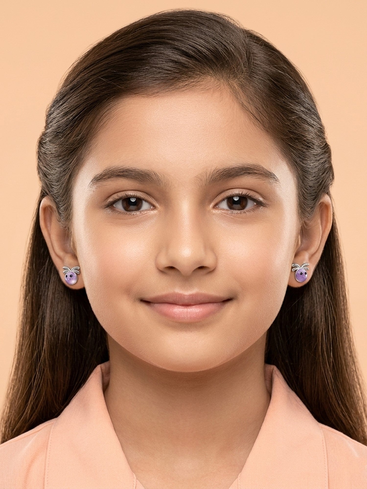 Purple Sproutling Studs