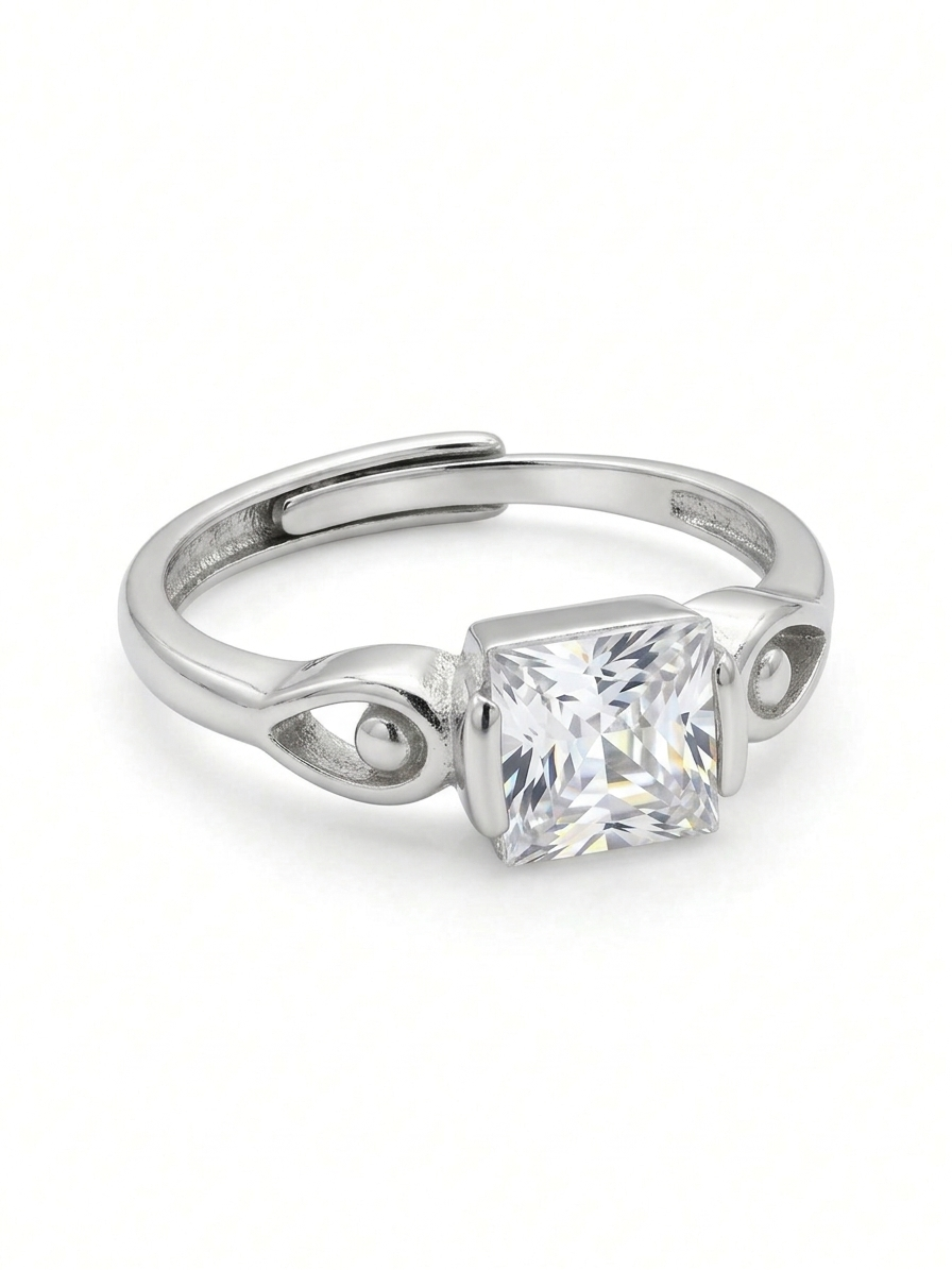 Princess Stellar Solitaire Ring