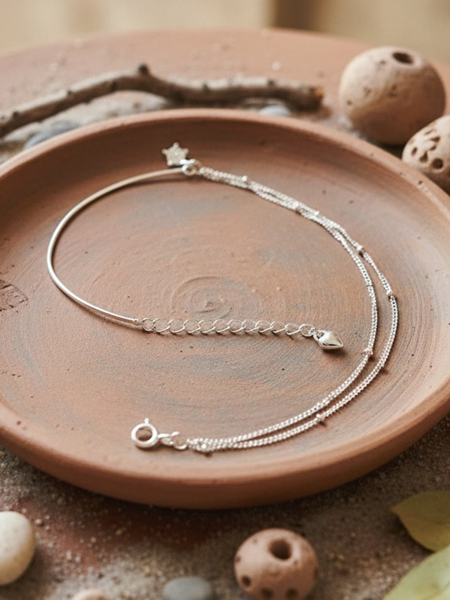 Celestial Waltz Silver Bracelet