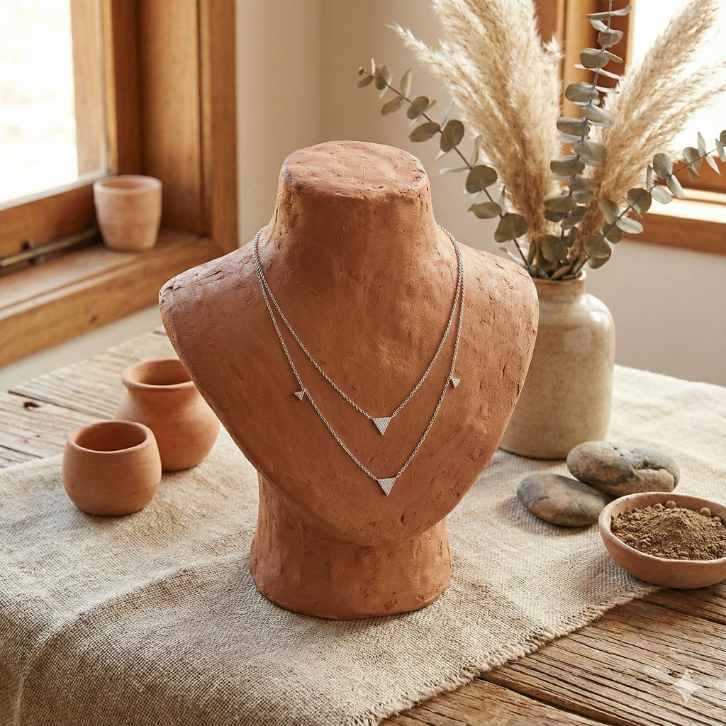 Prism Layered Statement Necklace