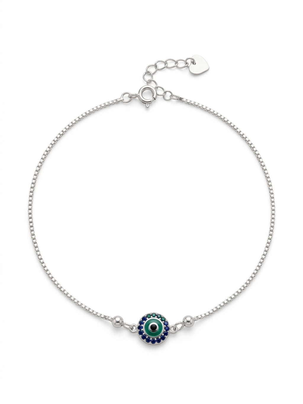 The Sapphire Guard Evil Eye Anklet