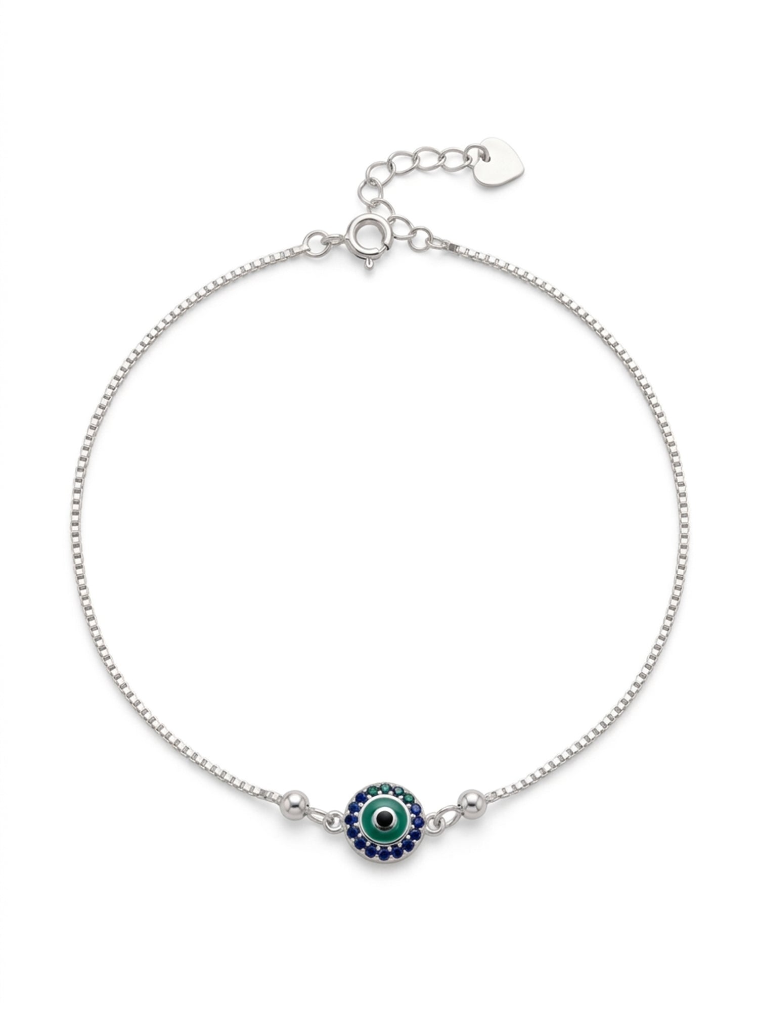 The Sapphire Guard Evil Eye Anklet