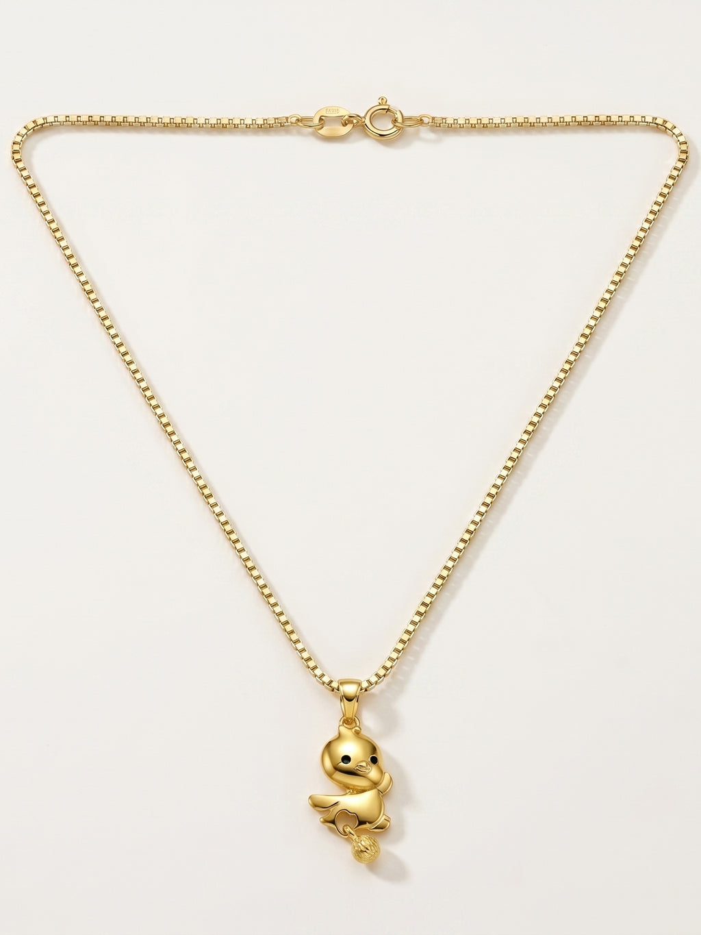 Chubby Chick Pendant Necklace for Kids
