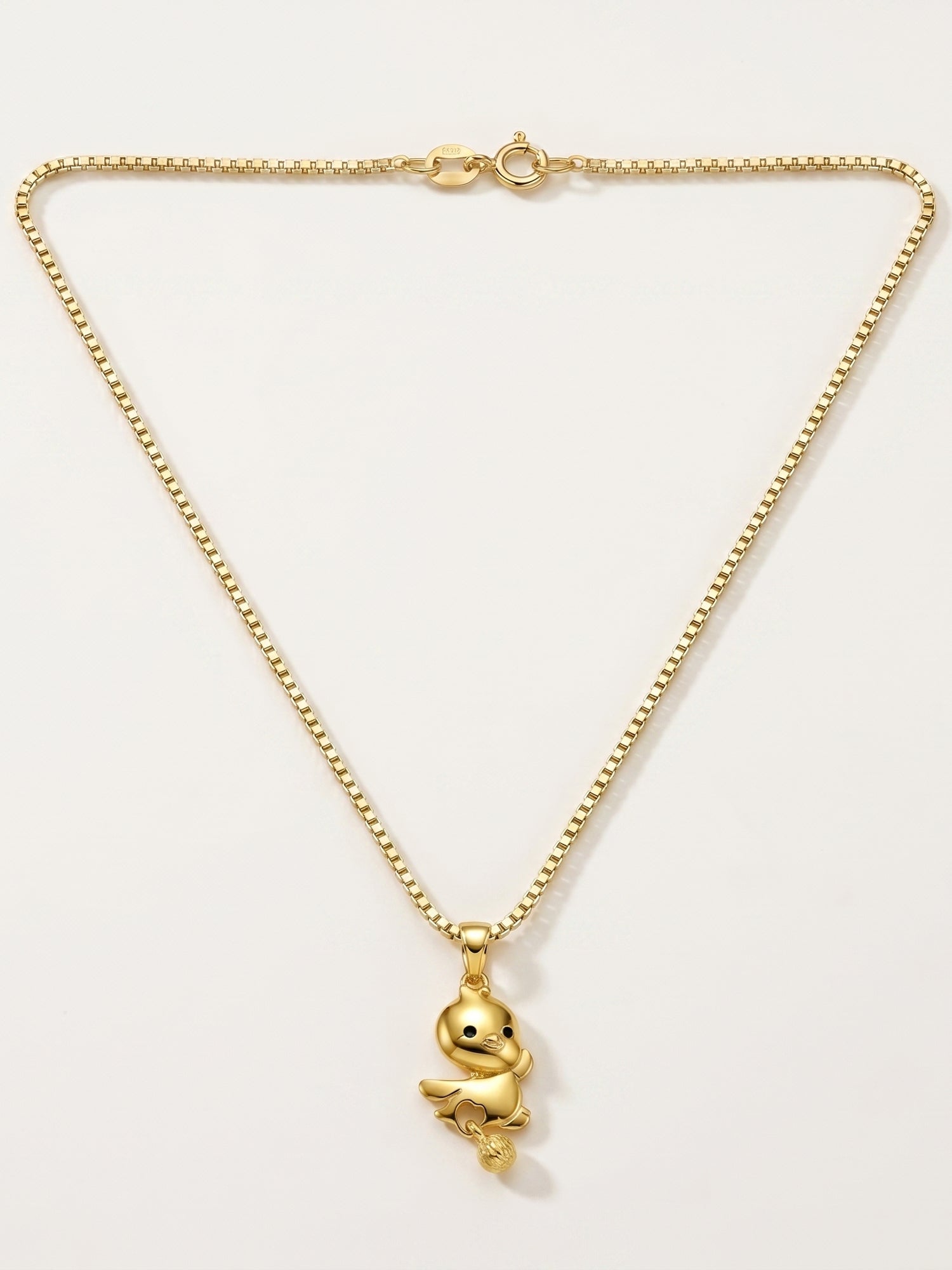 Chubby Chick Pendant Necklace for Kids