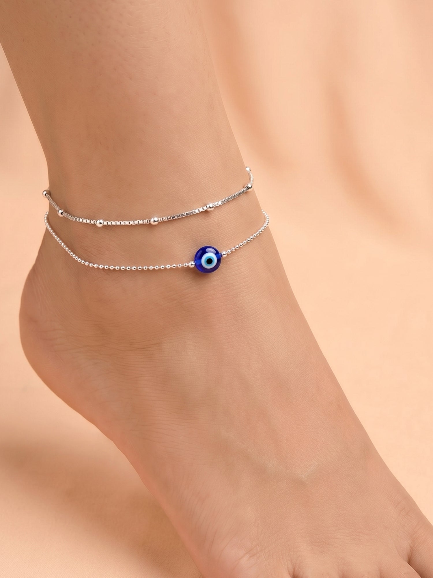 Amour Double Tier Anklet