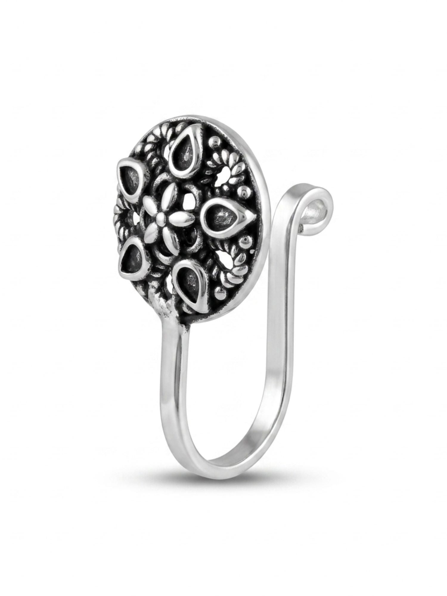 Petal Medallion Nose Pin