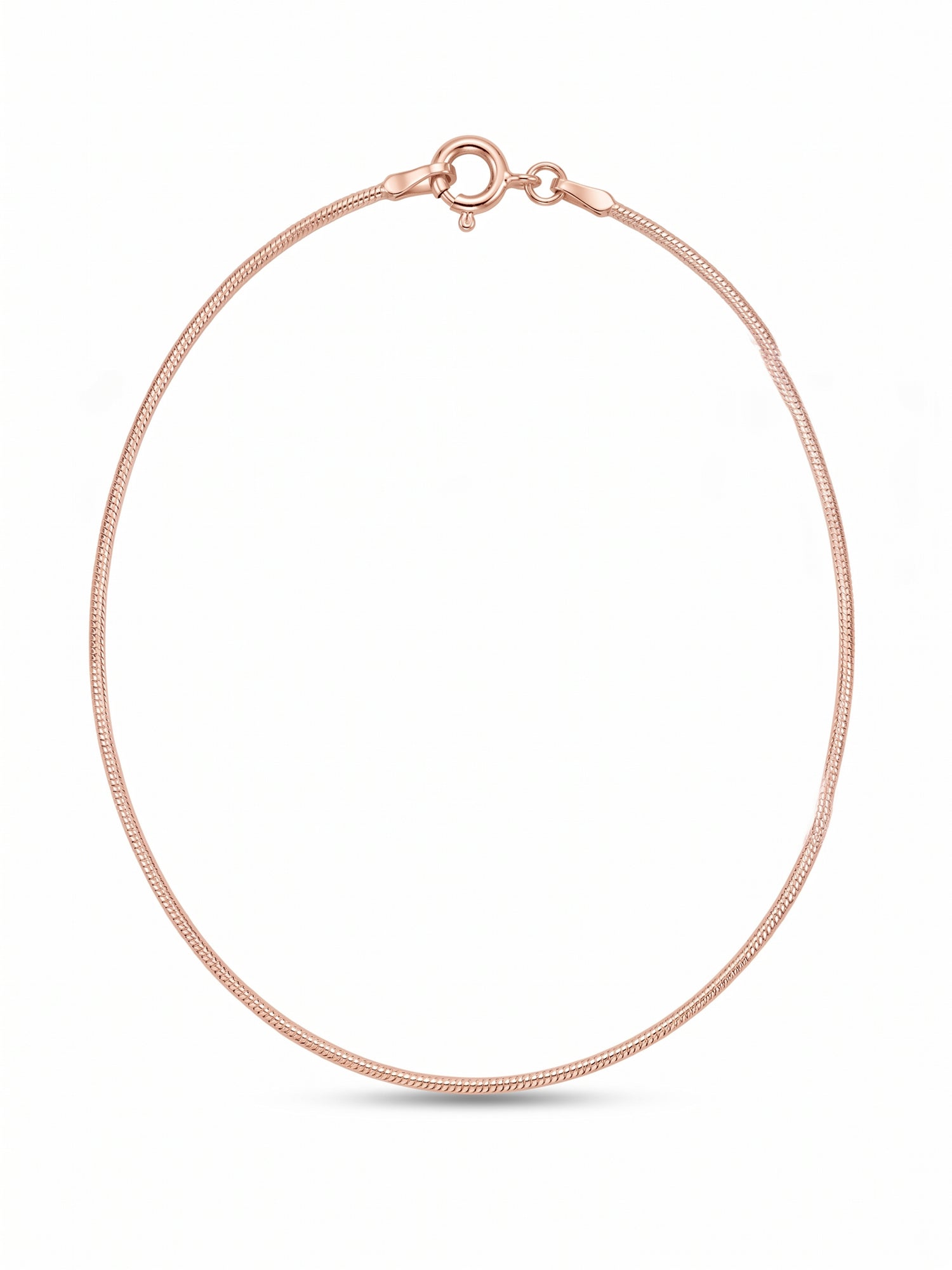 Roseate Luxe Snake Chain Anklet