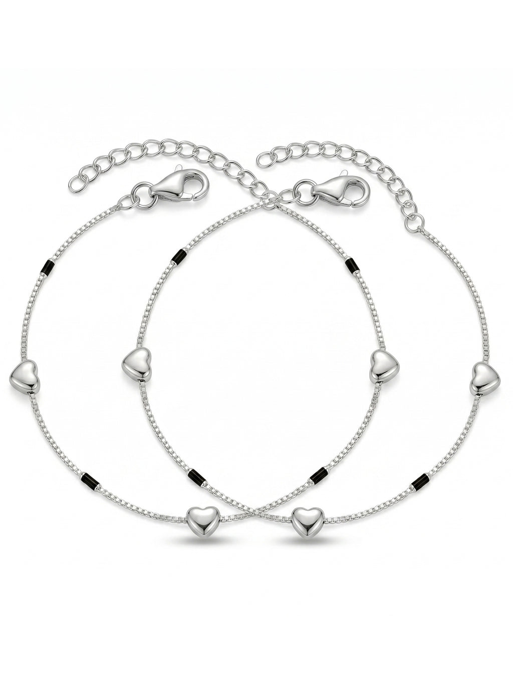Eternal Heartbox Nazaria Anklet Pair